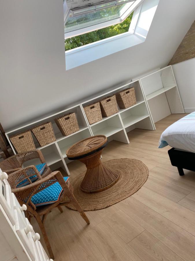 Charmante Maison Du XVIII En Pierre Renovee Colleville-Montgomery Ngoại thất bức ảnh